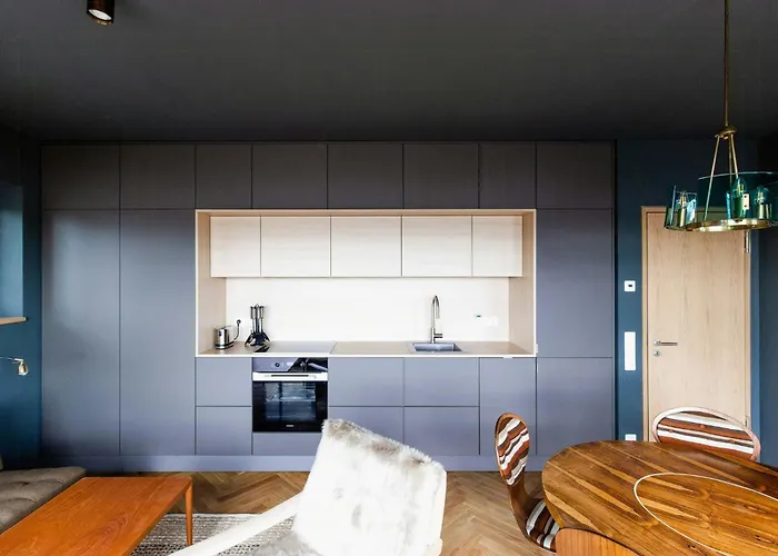 Eider River Design Flat In Architect House Nyaraló *